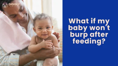 What if my baby won't burp after feeding?